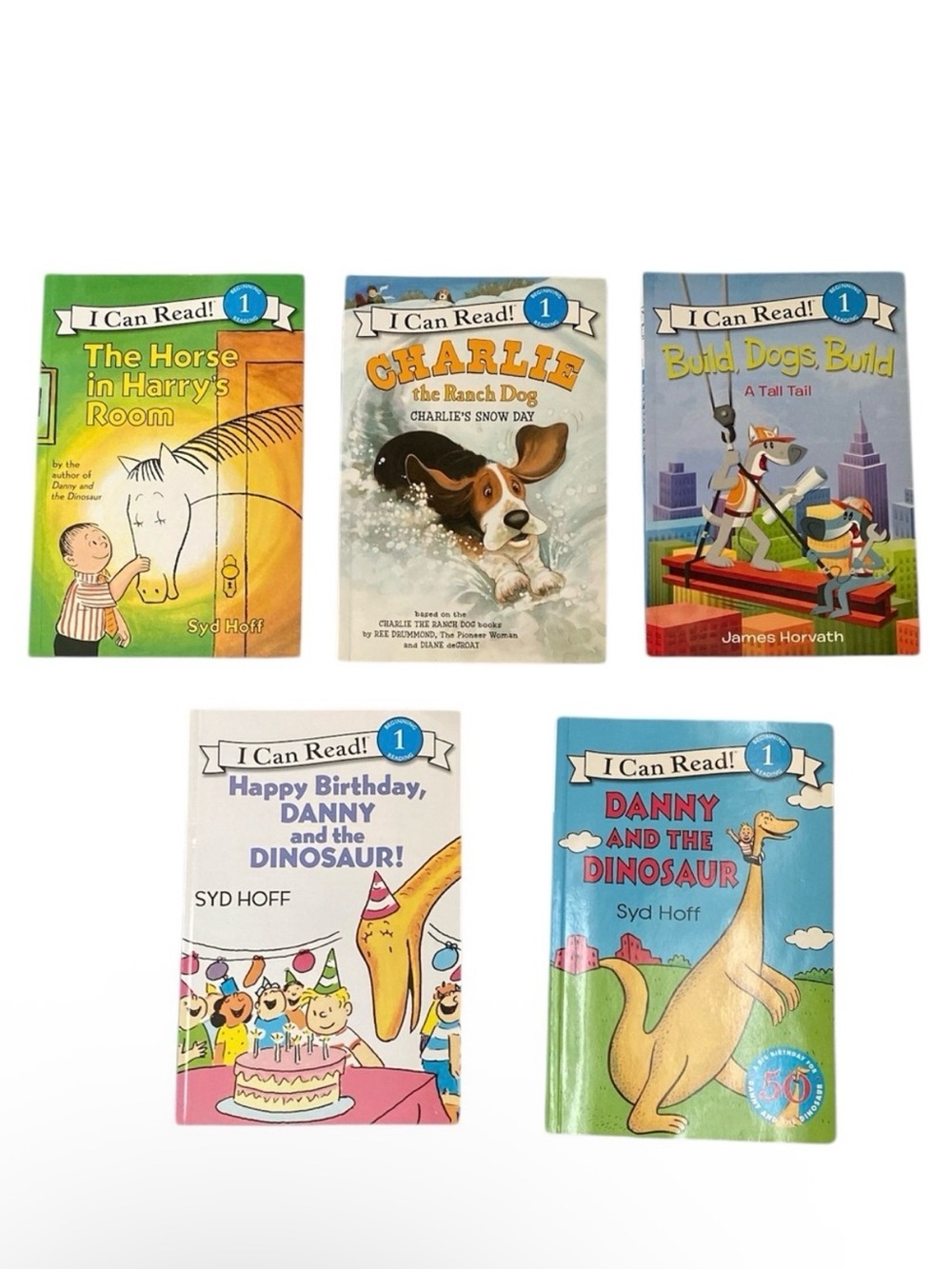 I Can Read books Level 1 set of 5